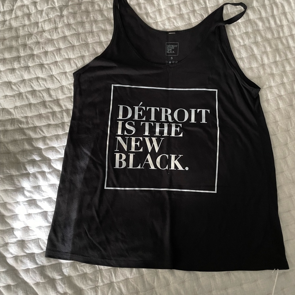 Detroit Is The New Black Tank Top